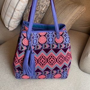 Isabella Fiore Homespun Tote